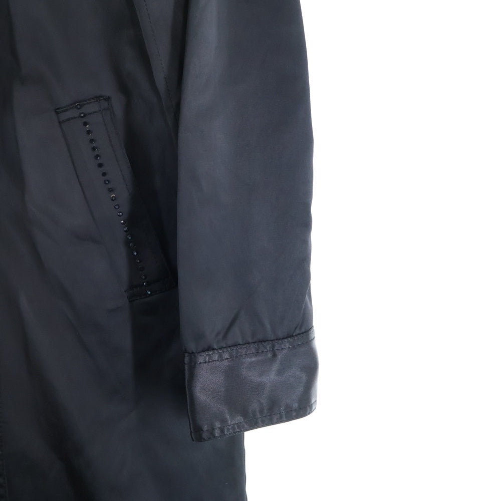 Calvin Klein Jeans(カルバンクラインジーンズ) ステンカラーコート ロングコート ブラック CWL228-SD8-08-999-0