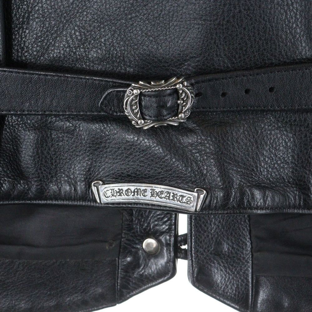 Chrome Hearts クロムハーツ 国内正規 クロスボール ベスト L CHROME HEARTS(クロムハーツ) 8B L LNG BCK 8クロスボール