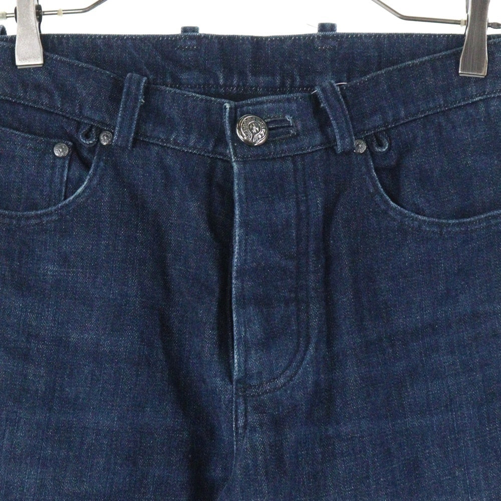 CHROME HEARTS(クロムハーツ) FLEURKNEE DNM PANTS フレアニー デニムパンツ インディゴ