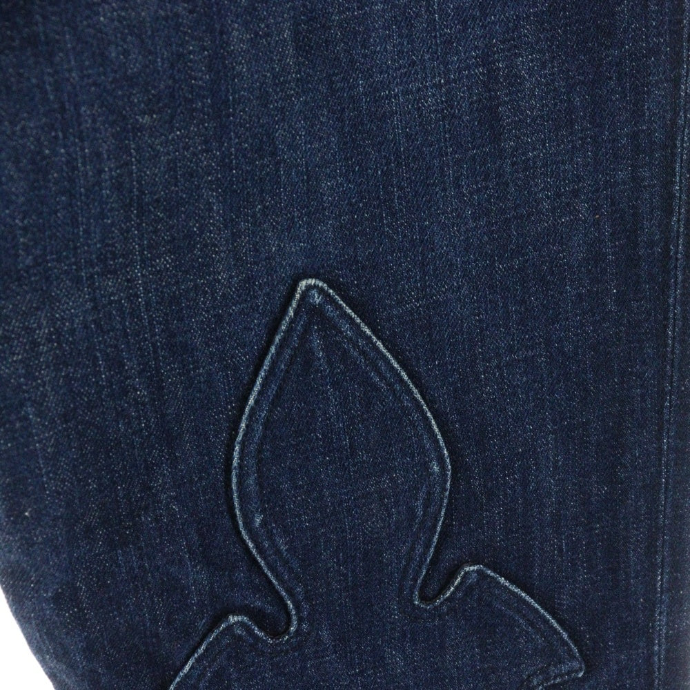 CHROME HEARTS(クロムハーツ) FLEURKNEE DNM PANTS フレアニー デニムパンツ インディゴ