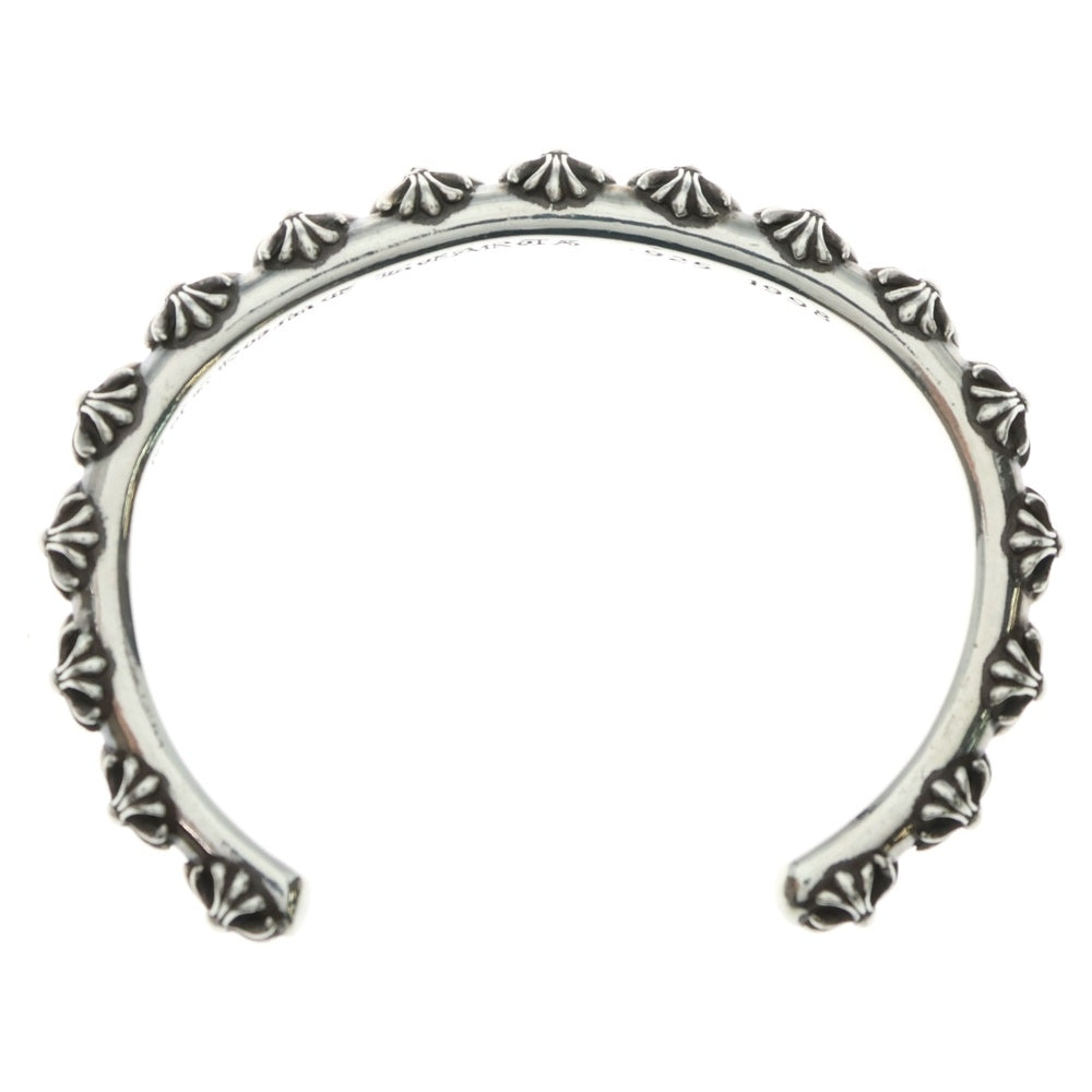 CHROME HEARTS(クロムハーツ) BANGLE CROSS クロスバンドバングル ブレスレット シルバー BCA124