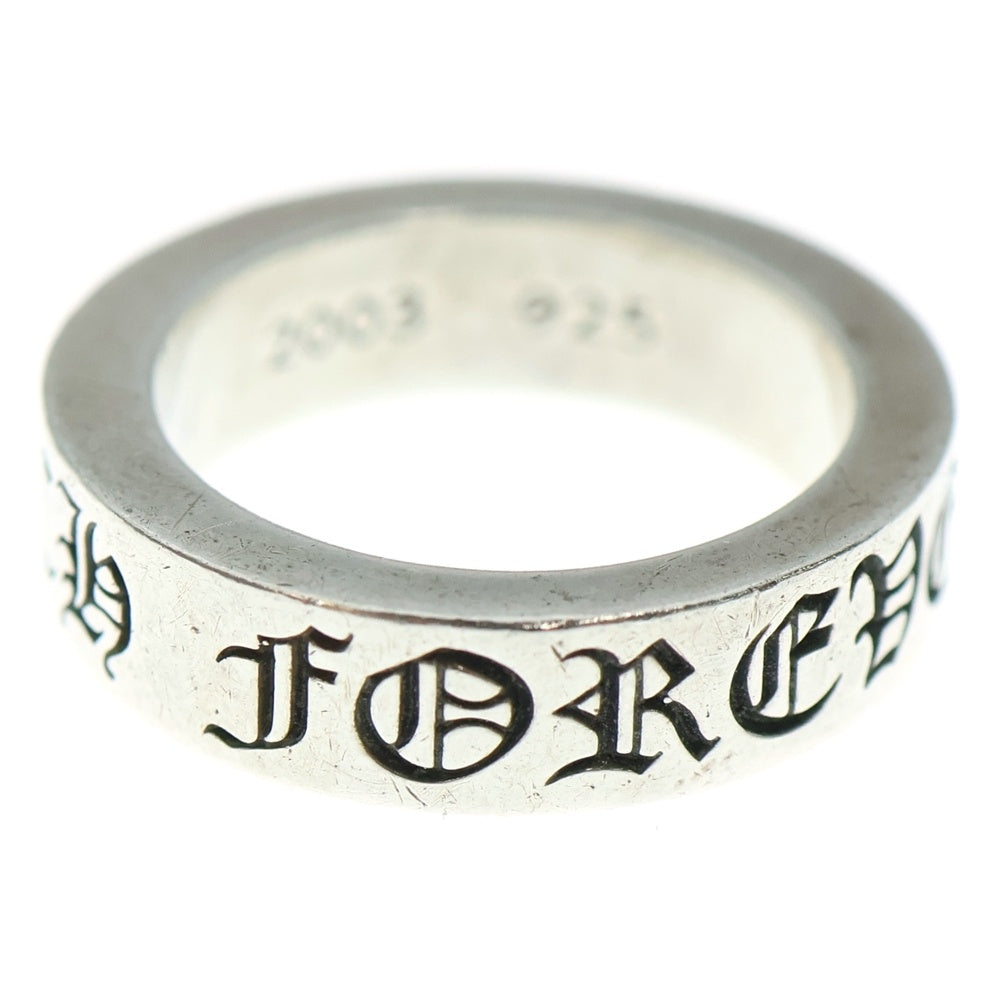 CHROME HEARTS(クロムハーツ) 6mm SPACER FOREVER 6mmスペーサーリング フォーエバーシルバー BCA337