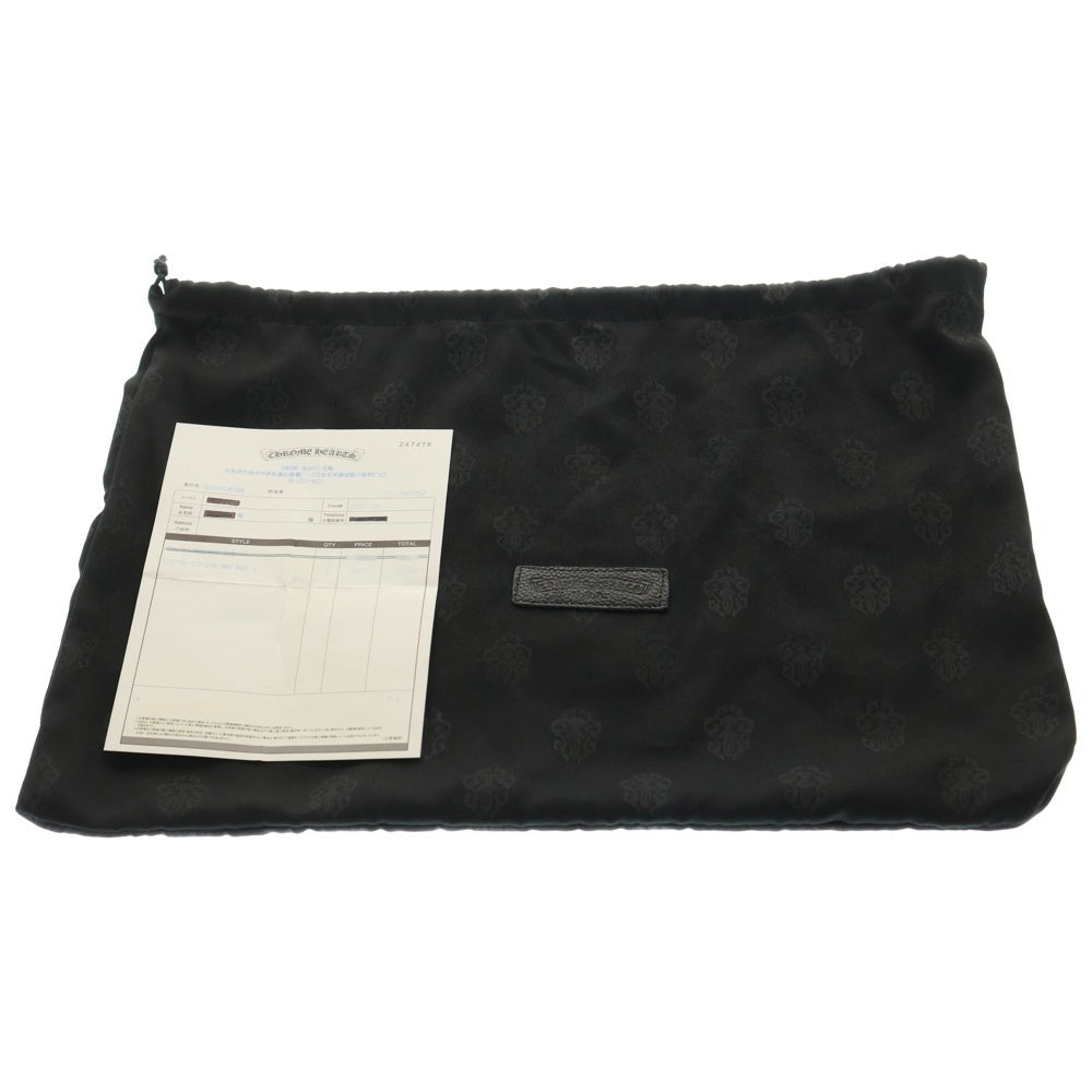 CHROME HEARTS(クロムハーツ) #1 SNAT PACK スナットパック ダガージップ ガンスリンガーベルト レザーウエストバッグ ブラック BCA378