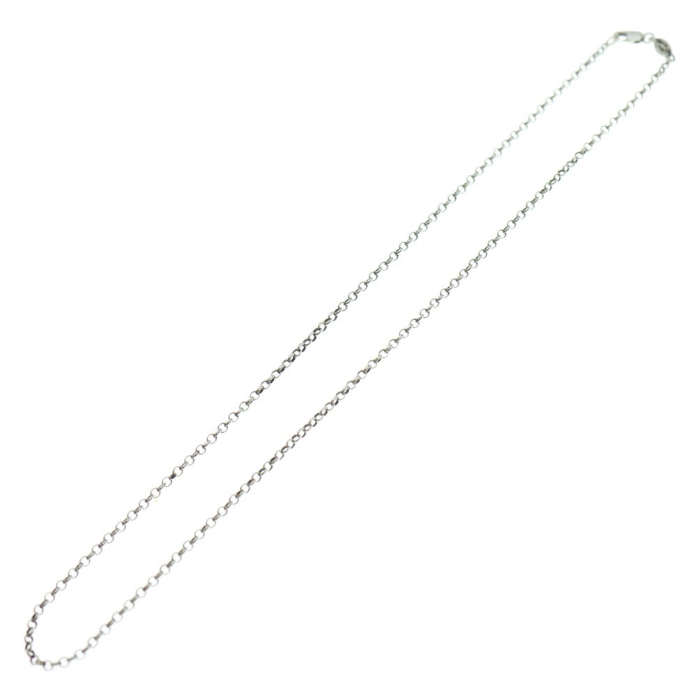 CHROME HEARTS(クロムハーツ) NECKCHAIN R18 ロールチェーンネックレス 18inch シルバー BCA083