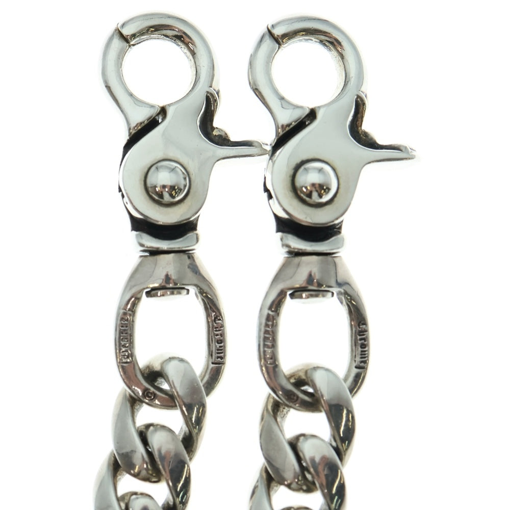 CHROME HEARTS(クロムハーツ) CLASSIC LONG-T/2クリップロングクラシック ウォレットチェーン シルバー BCA066