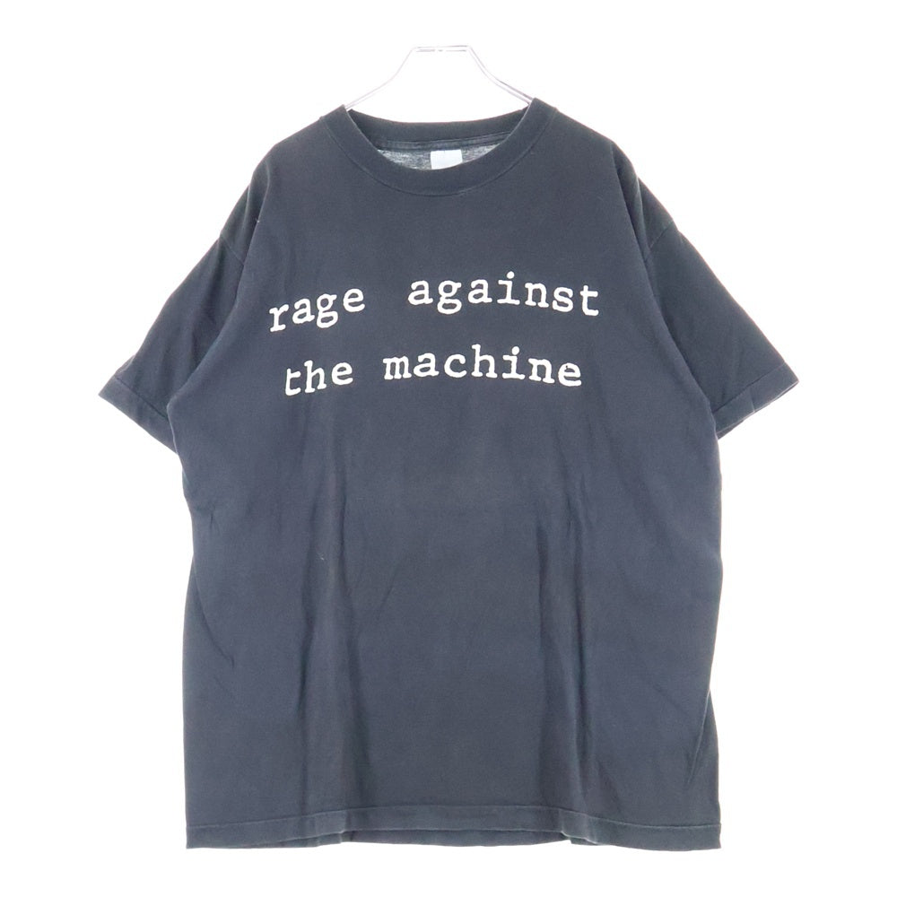 VINTAGE(ヴィンテージ) Rage Against The Machine レイジアゲインストマシーン Tシャツ 半袖カットソー ブラック