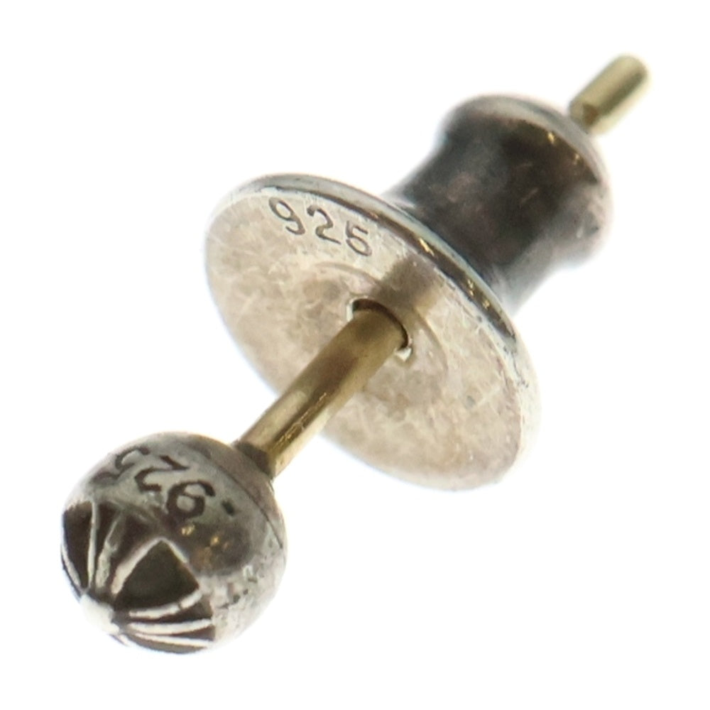 CHROME HEARTS(クロムハーツ) STUD CRS BALL MINI ミニクロスボール スタッズピアス シルバー