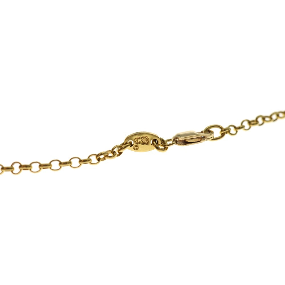 CHROME HEARTS(クロムハーツ) 22K NECKCHAIN R16 ロールチェーンネックレス 16inch ゴールド
