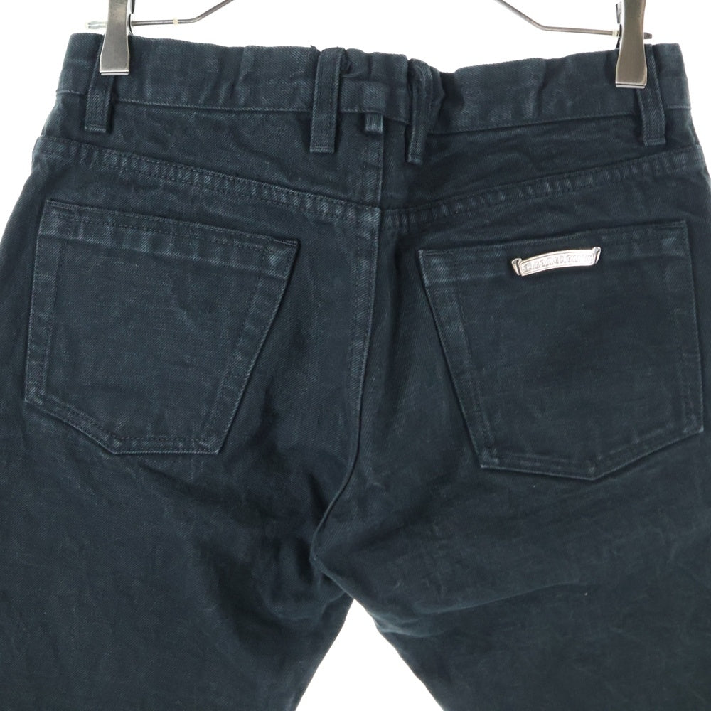 CHROME HEARTS(クロムハーツ) DENIM STRAIGHT PANTS 5POCKET 5ポケット デニムストレートパンツ ブラック