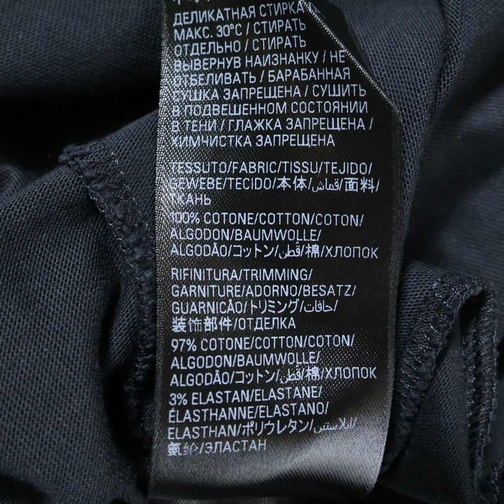 BALENCIAGA(バレンシアガ) PRANET EARTH OVERSIZED T-SHIRT ダメージ加工 プラネットアース オーバーサイズ半袖Tシャツ ブラック 787349 TRVC9