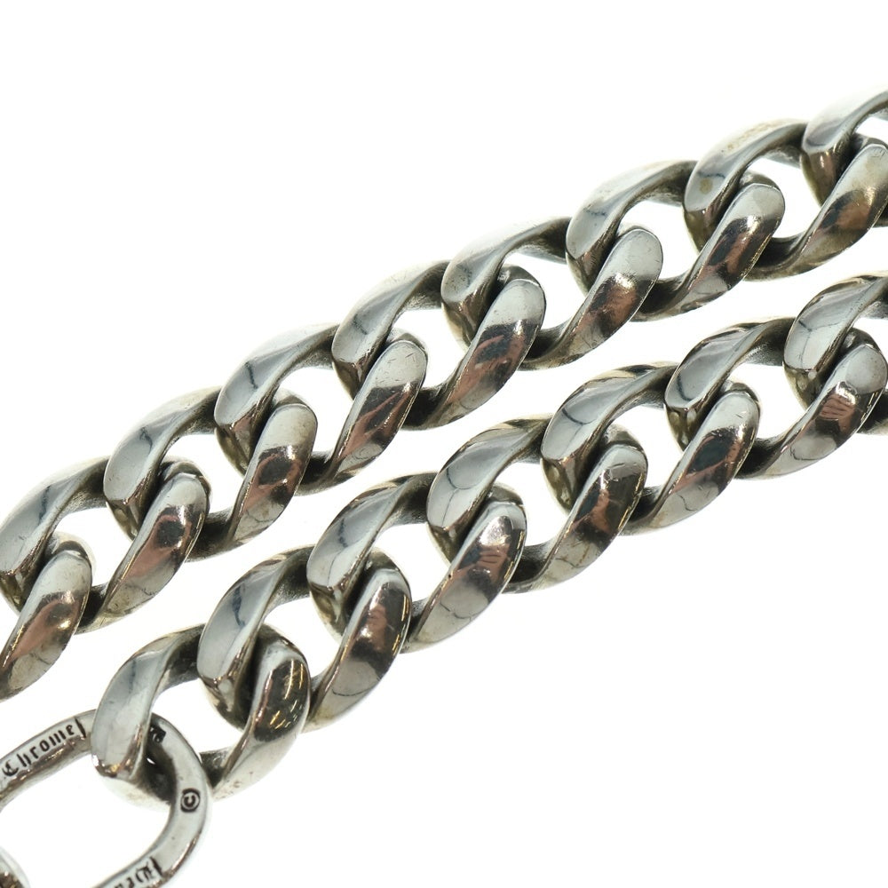 CHROME HEARTS(クロムハーツ) CLASSIC SHORT-S/ 1クリップショートクラシック ウォレットチェーン シルバー BCA067