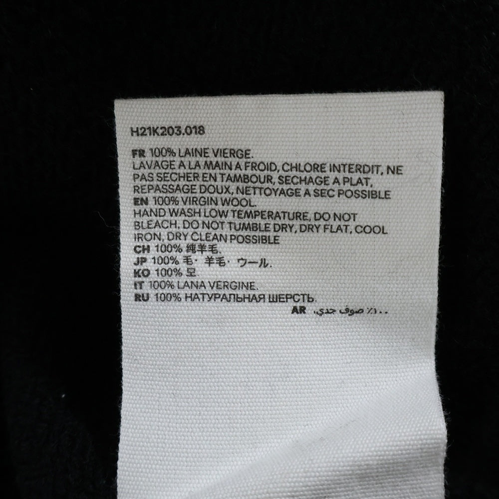 AMI Alexandre Mattiussi(アミアレクサンドルマテュッシ) ハートロゴ ニットセーター ブラック H21K203-018