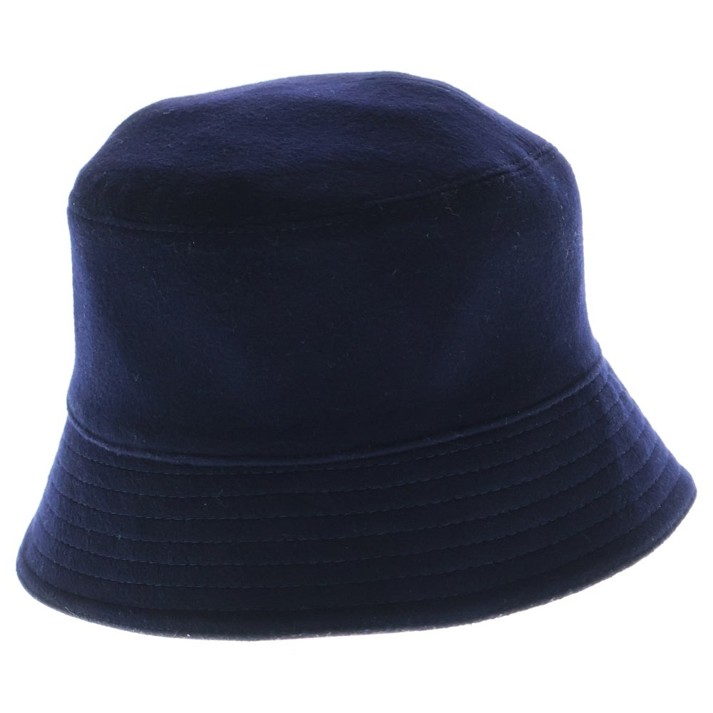 LOUIS VUITTON(ルイヴィトン) シャポー モノグラム レコード ウール リバーシブル バケットハット ネイビー M7011M