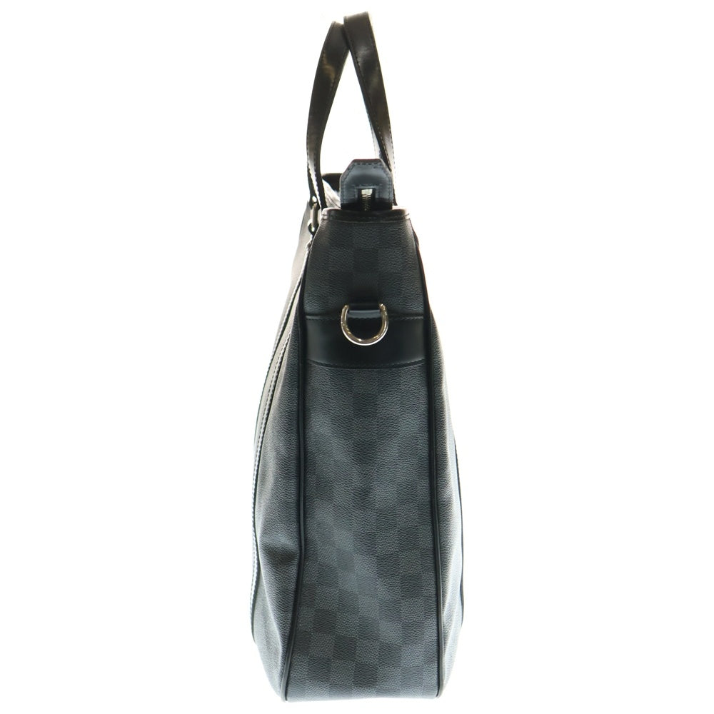 LOUIS VUITTON(ルイヴィトン) タダオPM NM ダミエ グラフィット トートバック ビジネスバッグ ブラック N41467