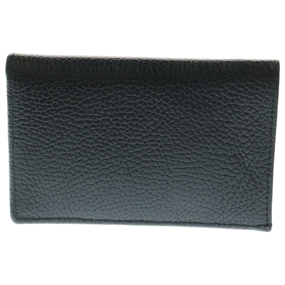 Bill Wall Leather/BWL(ビルウォールレザー) Cow leather Logo Wallet カウレザー ロゴ ウォレット ブラック