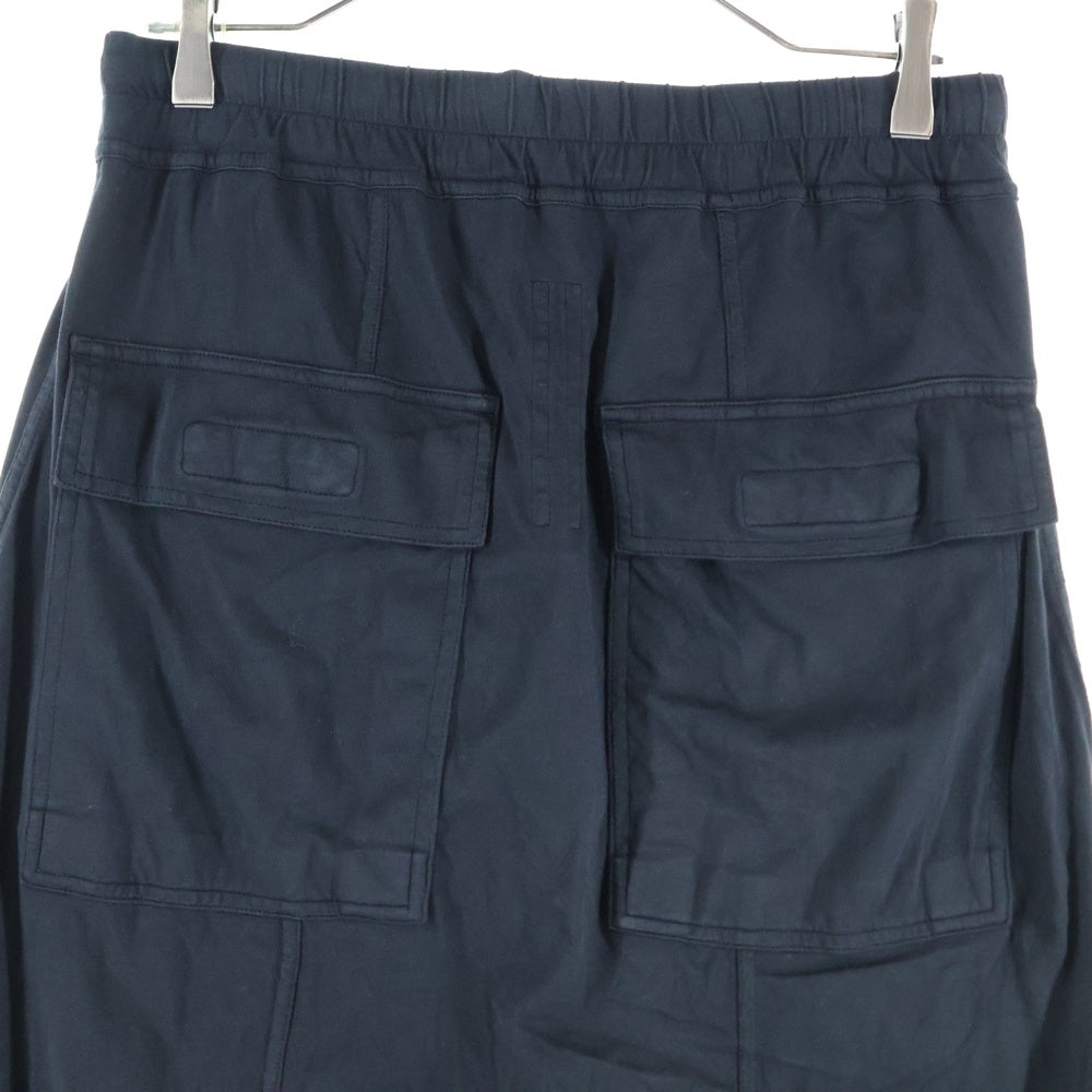 DRKSHDW(ダークシャドウ) 19SS Prisonner Drawstring Sarouel Pants プリズナードローストリングサルエルパンツ ジョガーパンツ ブラック DU19S4394-RN