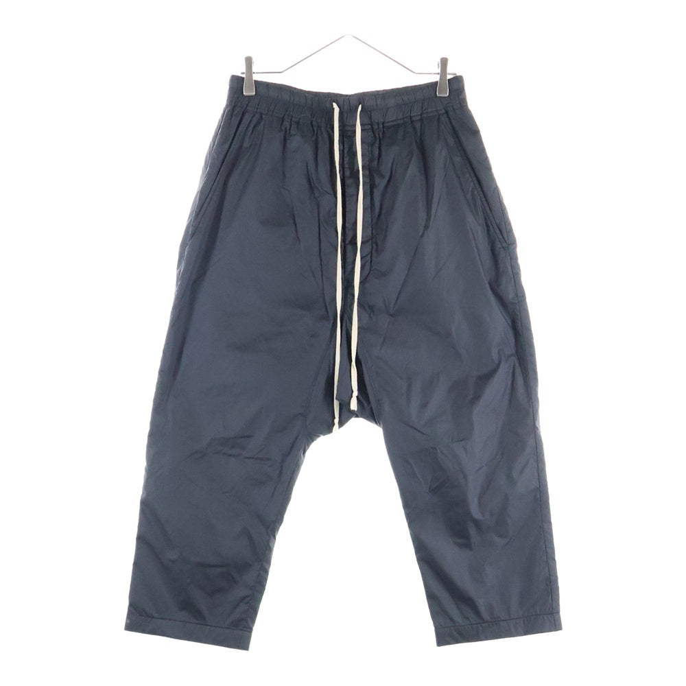DRKSHDW(ダークシャドウ) 18AW Nylon Drawcord Pants ナイロンドローコードパンツ サルエルパンツ ジョガーパンツ ブラック RU18F1381-EV