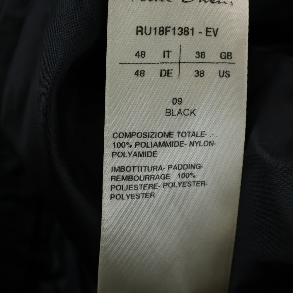 DRKSHDW(ダークシャドウ) 18AW Nylon Drawcord Pants ナイロンドローコードパンツ サルエルパンツ ジョガーパンツ ブラック RU18F1381-EV