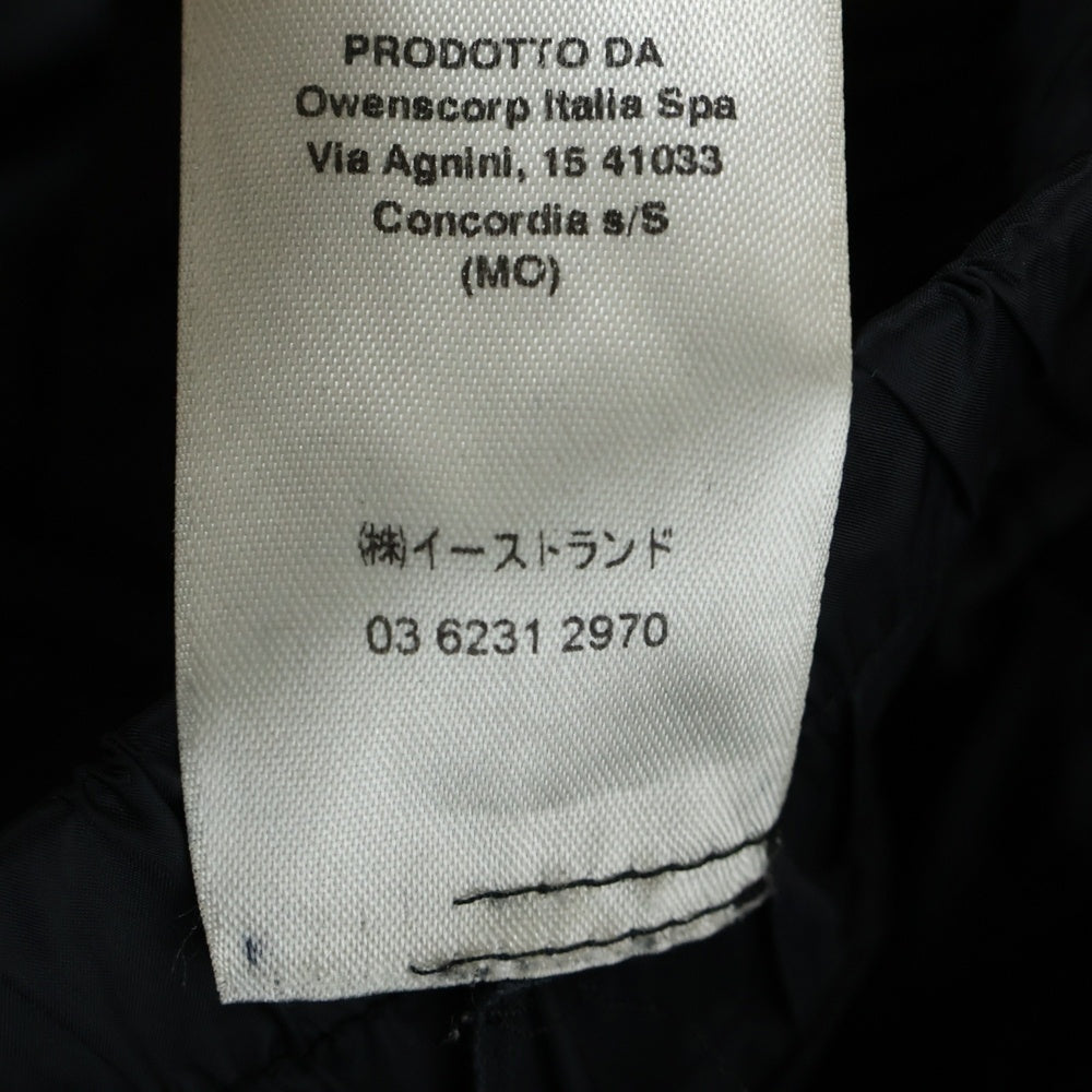 DRKSHDW(ダークシャドウ) 18AW Nylon Drawcord Pants ナイロンドローコードパンツ サルエルパンツ ジョガーパンツ ブラック RU18F1381-EV