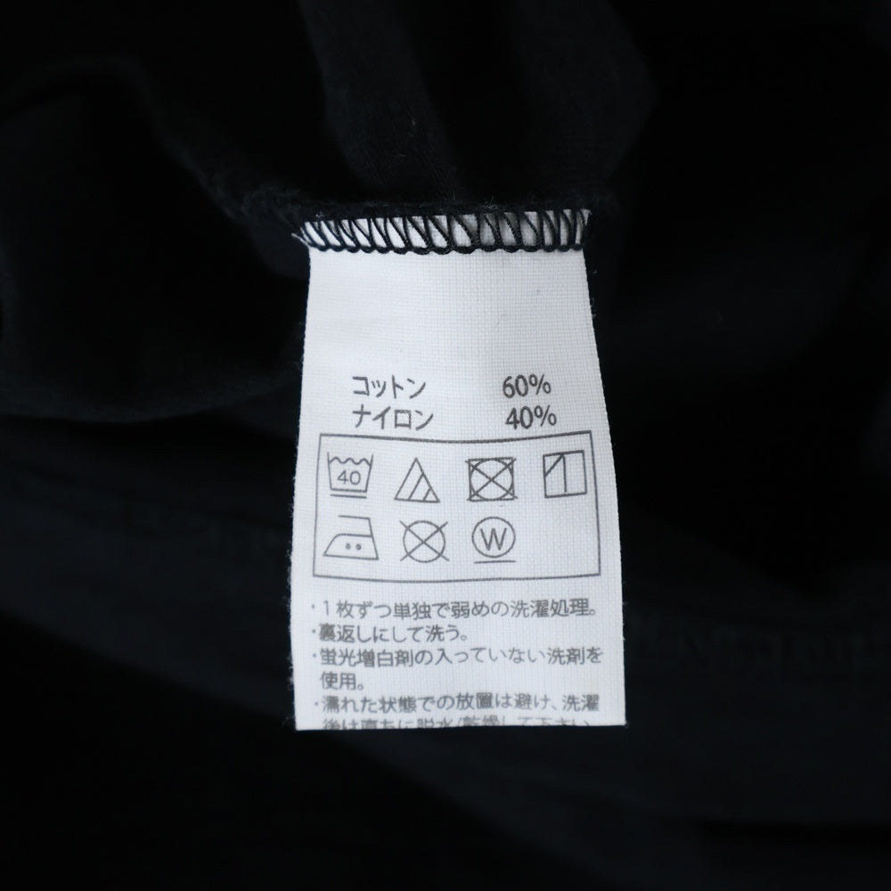 COOTIE PRODUCTIONS(クーティー プロダクションズ) DRY TECH JERSEY OVERSIZED S/S TEE 半袖 クルーネック Tシャツ ブラック