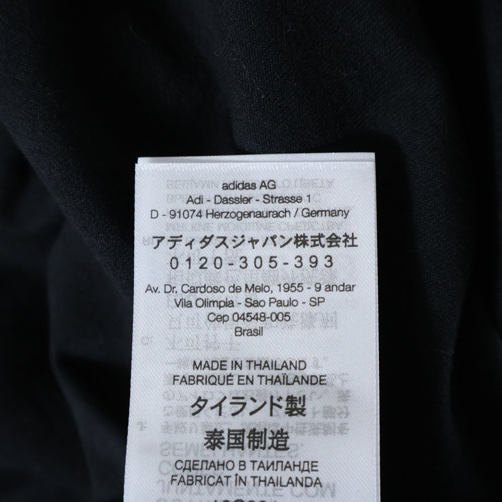 Y-3(ワイスリー) ロゴ Tシャツ 半袖 カットソー クルーネック ブラック 16C001