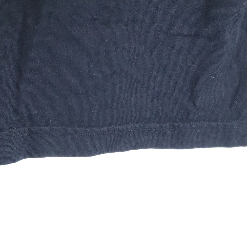 VETEMENTS(ヴェトモン) LOGO PATCH T-SHIRT ロゴ パッチ プリント Tシャツ 半袖 クルーネック オーバーサイズ UE51TR540B ブラック