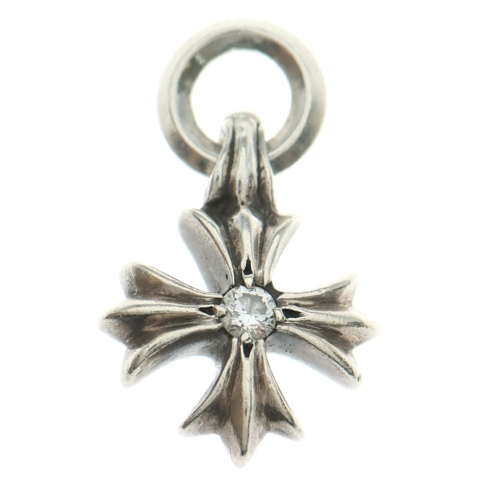 CHROME HEARTS(クロムハーツ) CH PLUS DIA CHプラス 1ポイントアフターダイヤ チャーム ネックレストップ シルバー