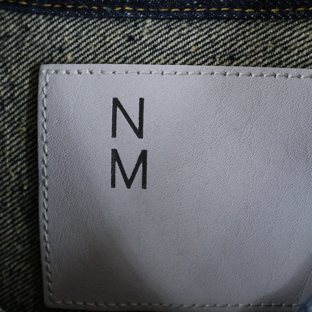 New Manual(ニュー マニュアル) #029 WW 2 LV T-BACK JACKET ONE-WASHED ウォッシュ加工 デニムジャケット インディゴ JK-YY-0015