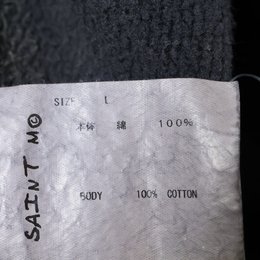 SAINT MICHAEL(セントマイケル) 22AW SWEAT COLOFUL SAINT 長袖トレーナー スウェット グレー SM-A22-0000-015