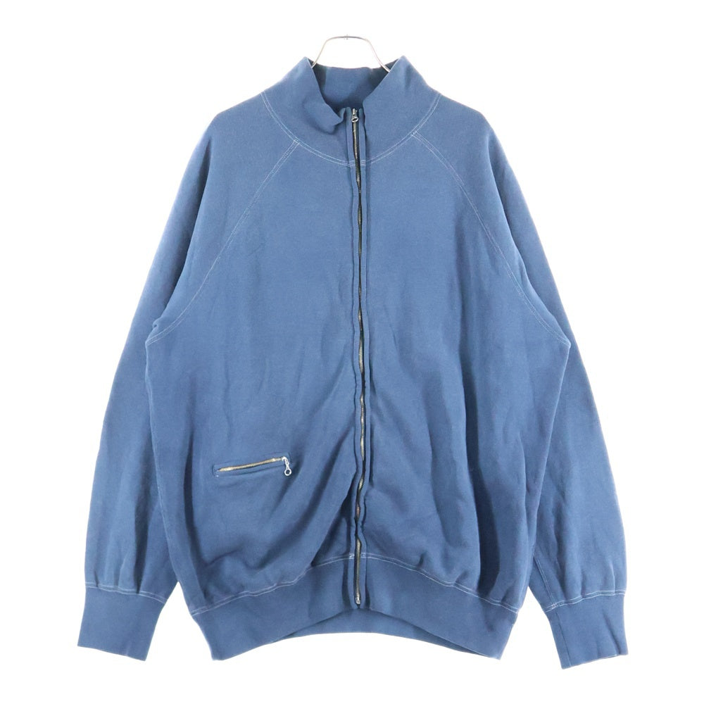 MAATEE&SONS(マーティーアンドサンズ) VINTAGE ZIP ジップアップ 長袖スウェット ネイビー MT4303-0802