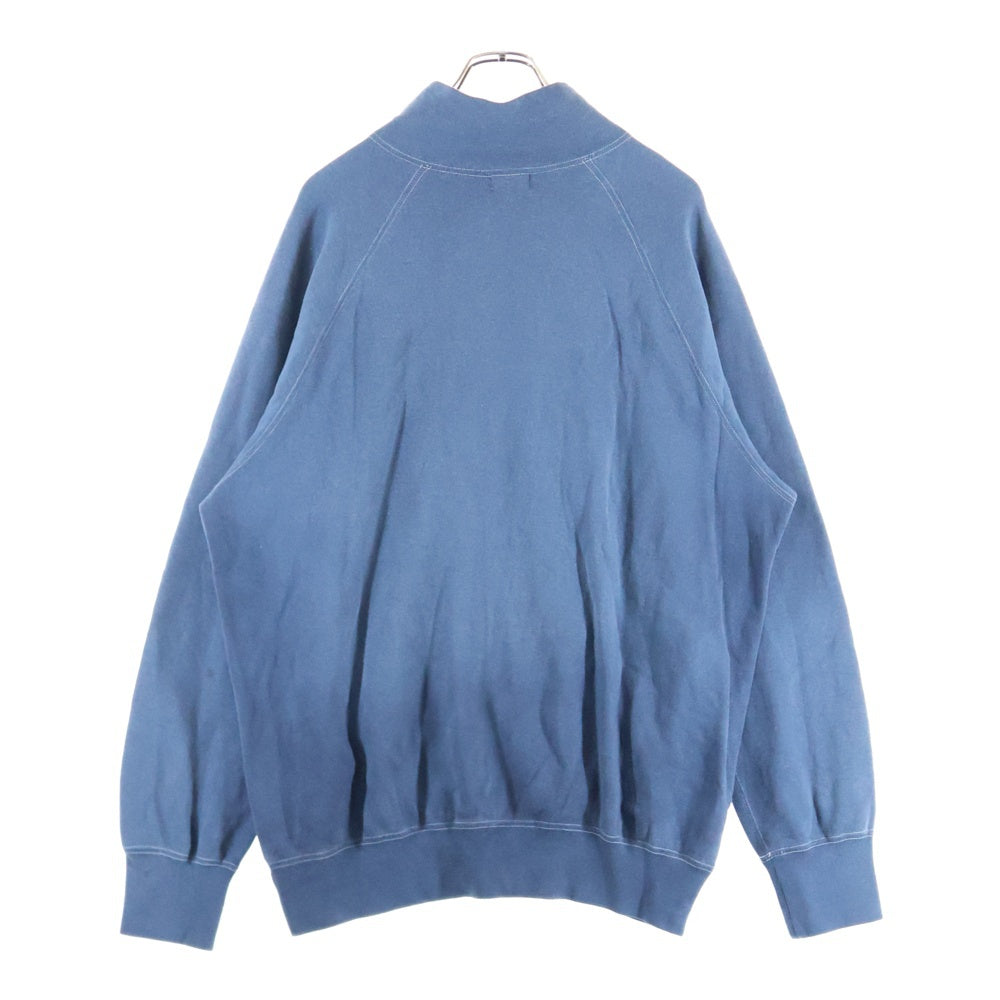 MAATEE&SONS(マーティーアンドサンズ) VINTAGE ZIP ジップアップ 長袖スウェット ネイビー MT4303-0802