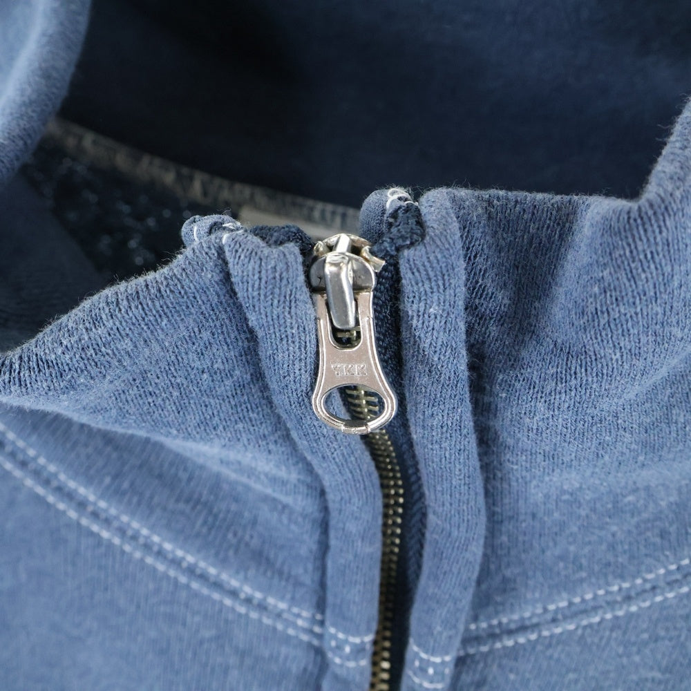 MAATEE&SONS(マーティーアンドサンズ) VINTAGE ZIP ジップアップ 長袖スウェット ネイビー MT4303-0802