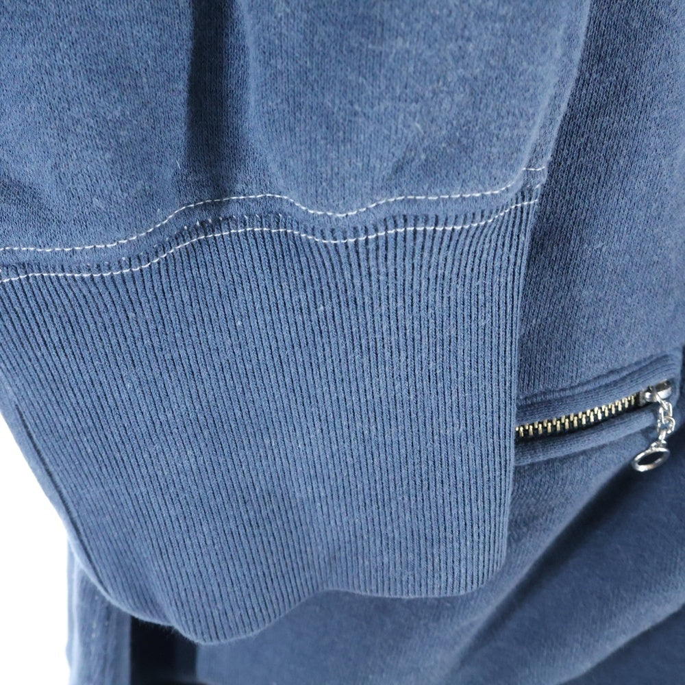 MAATEE&SONS(マーティーアンドサンズ) VINTAGE ZIP ジップアップ 長袖スウェット ネイビー MT4303-0802