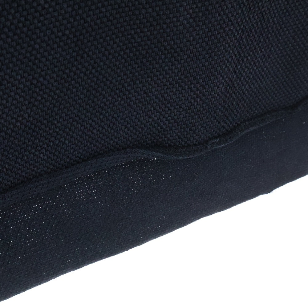 TENDERLOIN(テンダーロイン) MOSS STITCH NFL 鹿の子編み フットボール長袖シャツ ブラック