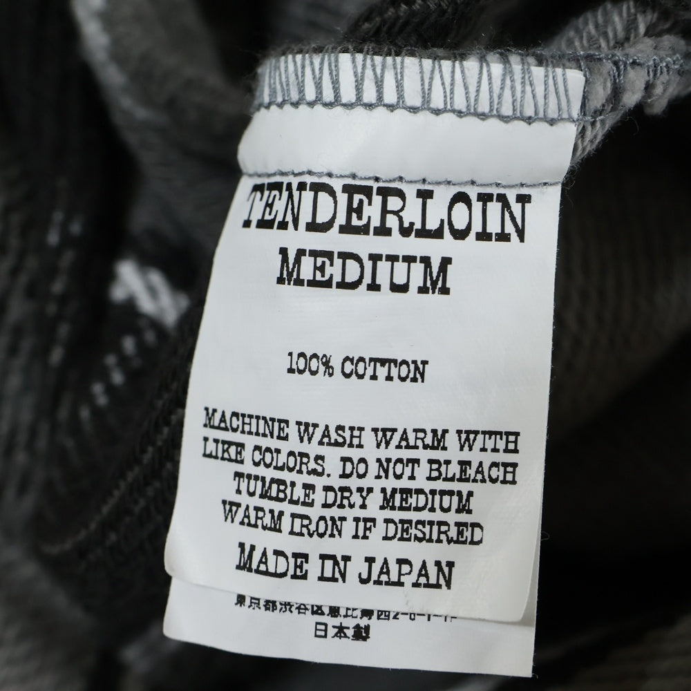 TENDERLOIN(テンダーロイン) FLANNEL CHECK フランネル チェック 長袖シャツ グレー