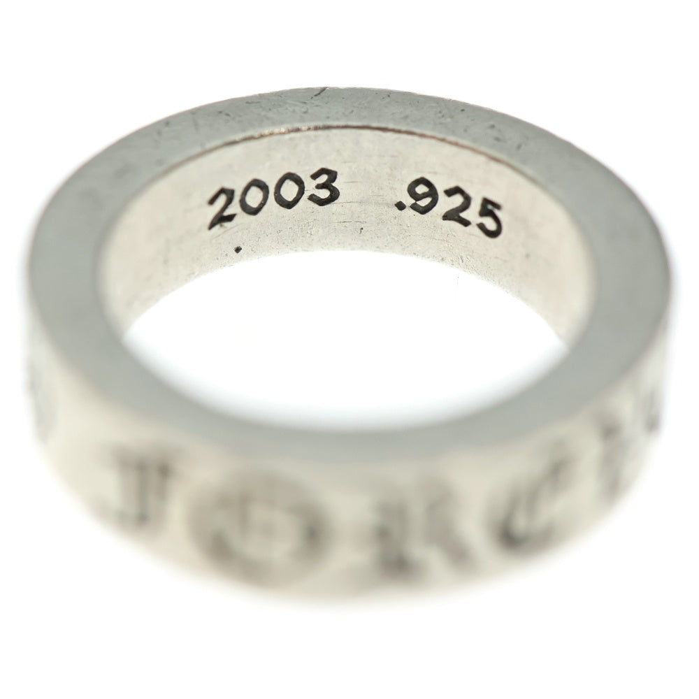 CHROME HEARTS(クロムハーツ) 6mm SPACER FOREVER 6mmスペーサーリング フォーエバーシルバー BCA337