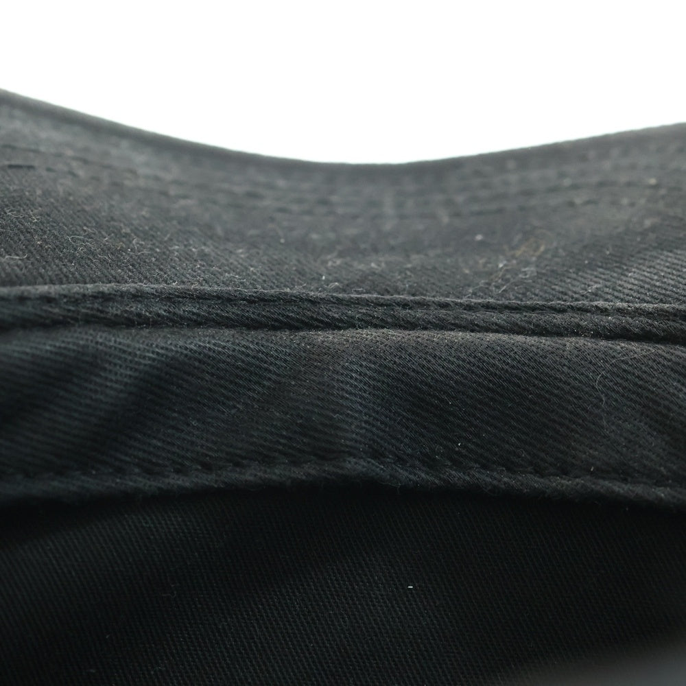 CHROME HEARTS(クロムハーツ) Horseshoe Cross Baseball Cap ホースシュー クロス刺繍 ベースボールキャップ ブラック