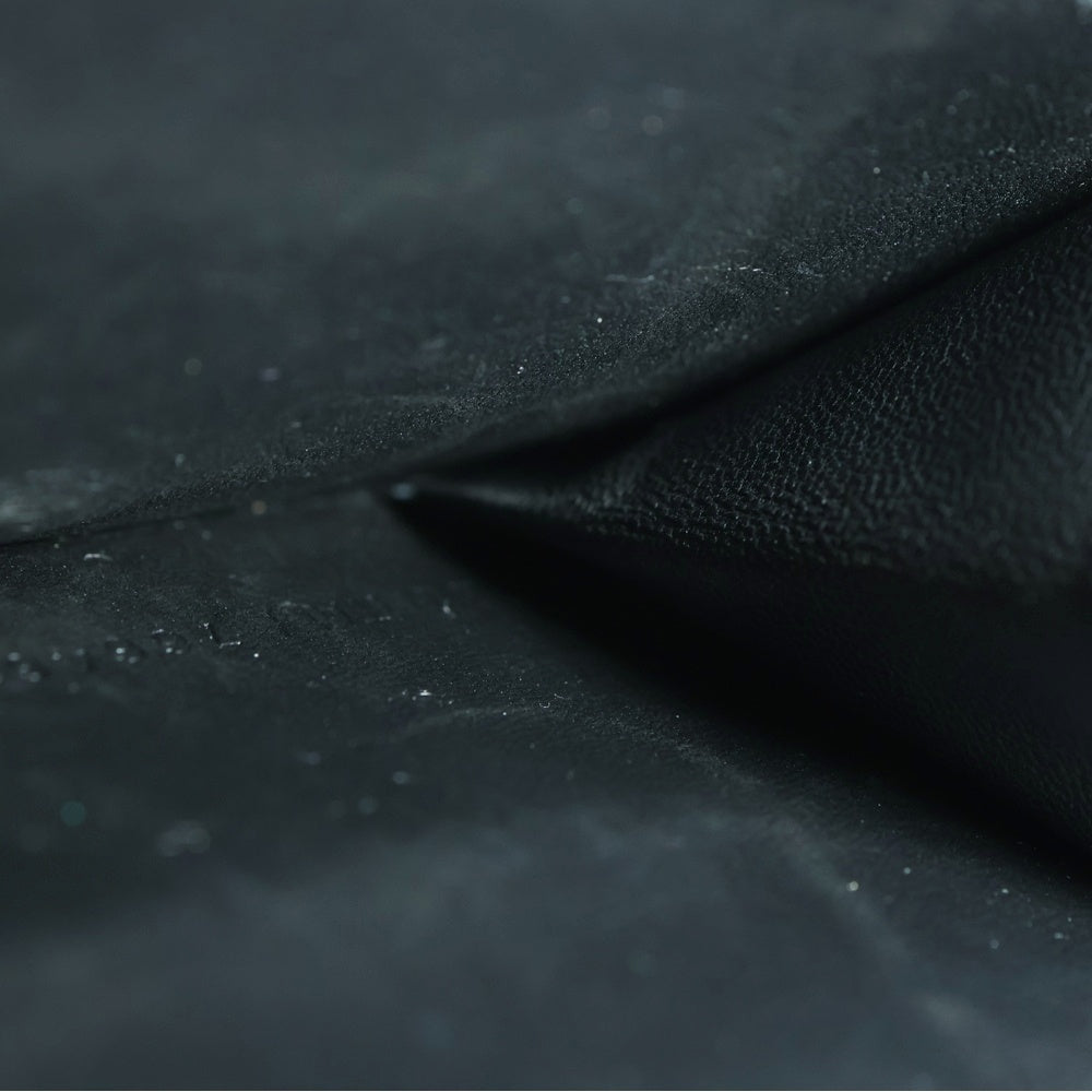 BALENCIAGA(バレンシアガ) CRUSH MINI WALLET クラッシュ ミニウォレット シワ加工 3つ折り財布 ブラック 766463