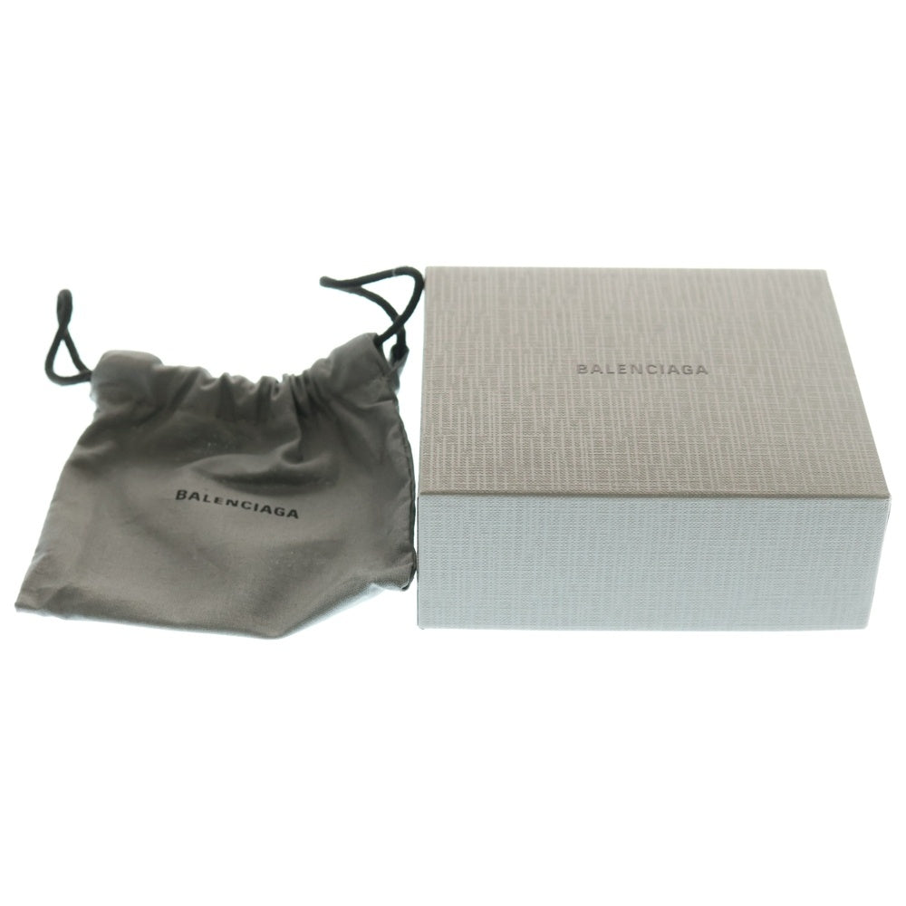 BALENCIAGA(バレンシアガ) CRUSH MINI WALLET クラッシュ ミニウォレット シワ加工 3つ折り財布 ブラック 766463