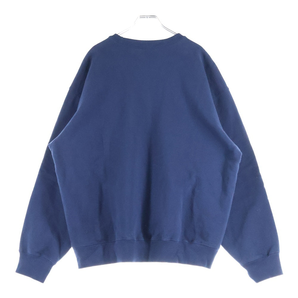 SUPREME(シュプリーム) Small Box Logo Sweatshirt スモールボックスロゴ クルーネック スウェットトレーナー ネイビー
