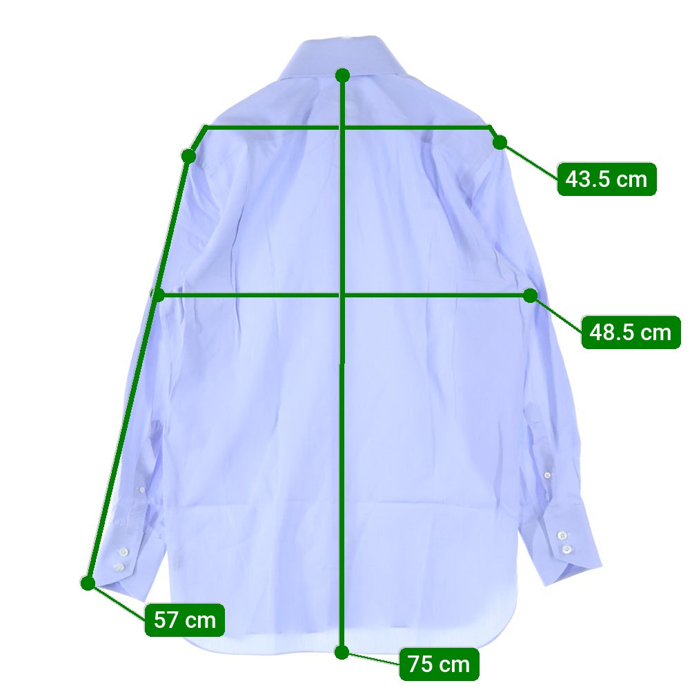 TOM FORD(トムフォード) コットン カッターシャツ 長袖シャツ ブルー