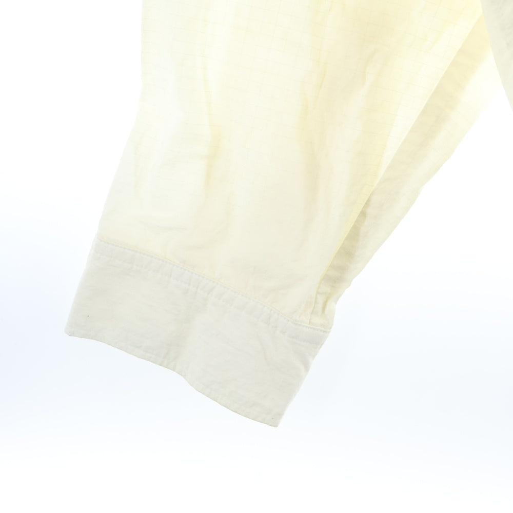 Z.VARGAS(ザックバルガス) コットン オーバーサイズ 長袖シャツ ホワイト