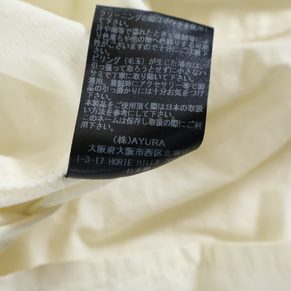 Z.VARGAS(ザックバルガス) コットン オーバーサイズ 長袖シャツ ホワイト