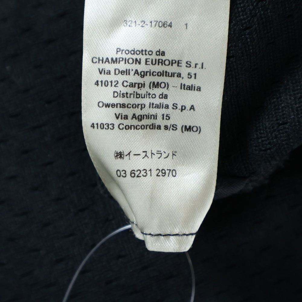 Rick Owens(リックオウエンス) ×CAHMPION チャンピオン ロゴ刺繍 メッシュタンクトップ ブラック CM21S0011-216765