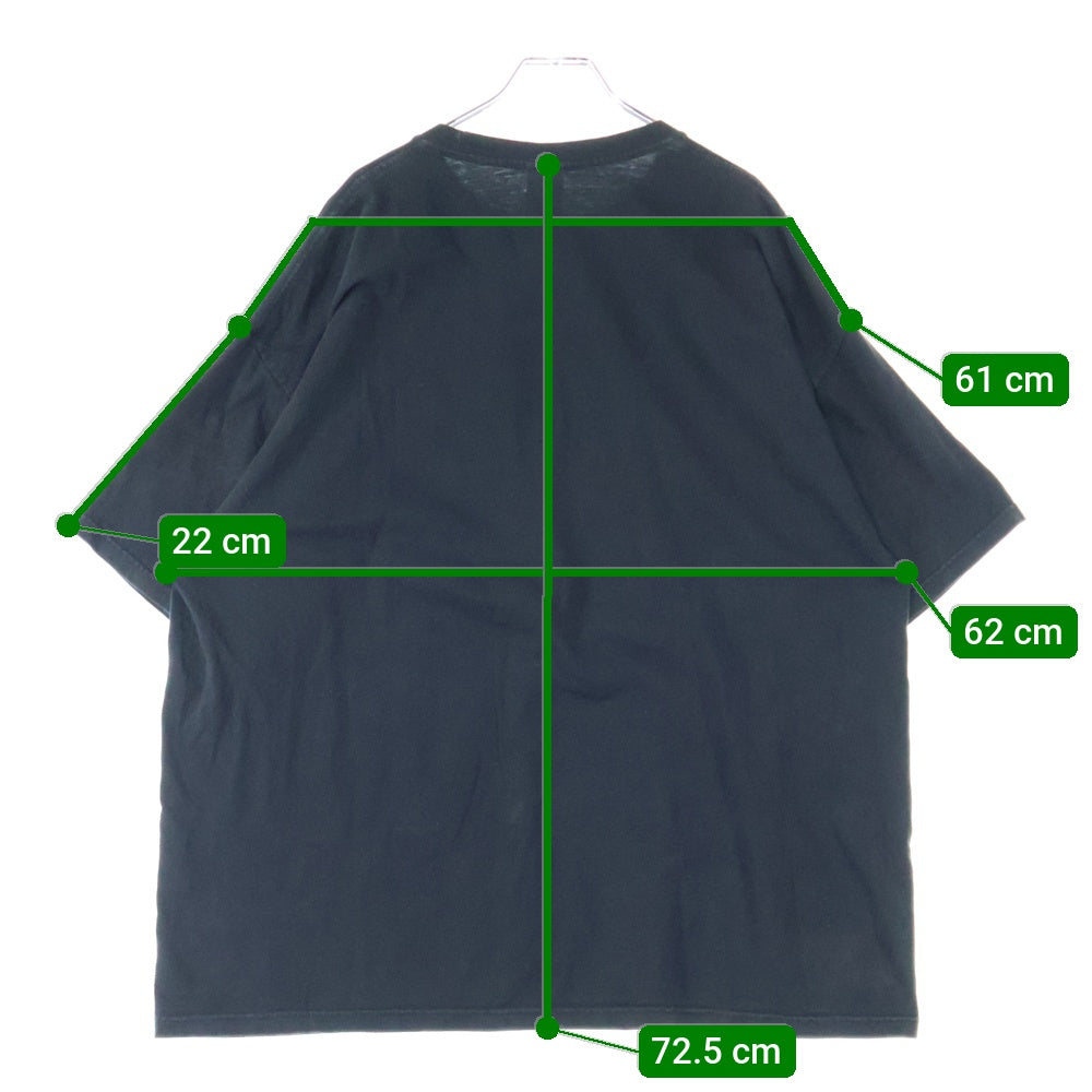 VINTAGE(ヴィンテージ) 00s X-FILES フロントプリント クルーネック 半袖Tシャツ ブラック