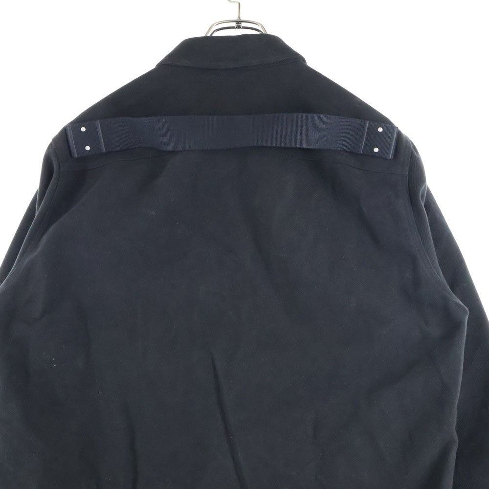 Rick Owens(リックオウエンス) 24AW OUTER SHIRT シャツジャケット ブラック RU02D6729TB
