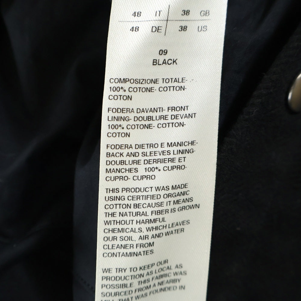 Rick Owens(リックオウエンス) 24AW OUTER SHIRT シャツジャケット ブラック RU02D6729TB