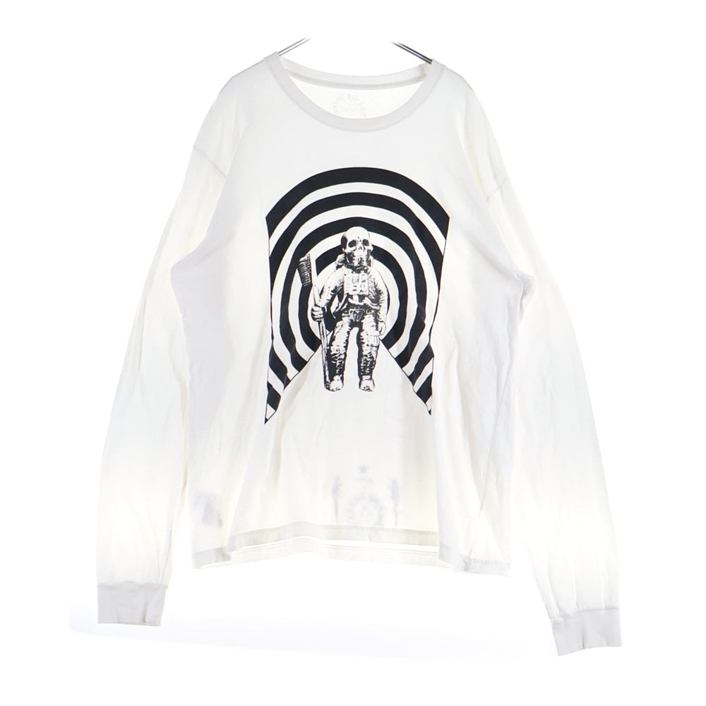 CHROME HEARTS(クロムハーツ) FOTI L/S TEE フォティ クルーネック 長袖Tシャツ ホワイト
