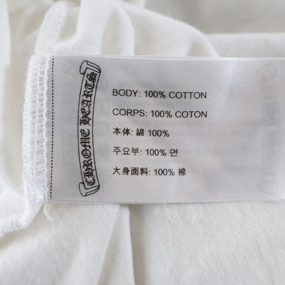 CHROME HEARTS(クロムハーツ) FOTI L/S TEE フォティ クルーネック 長袖Tシャツ ホワイト