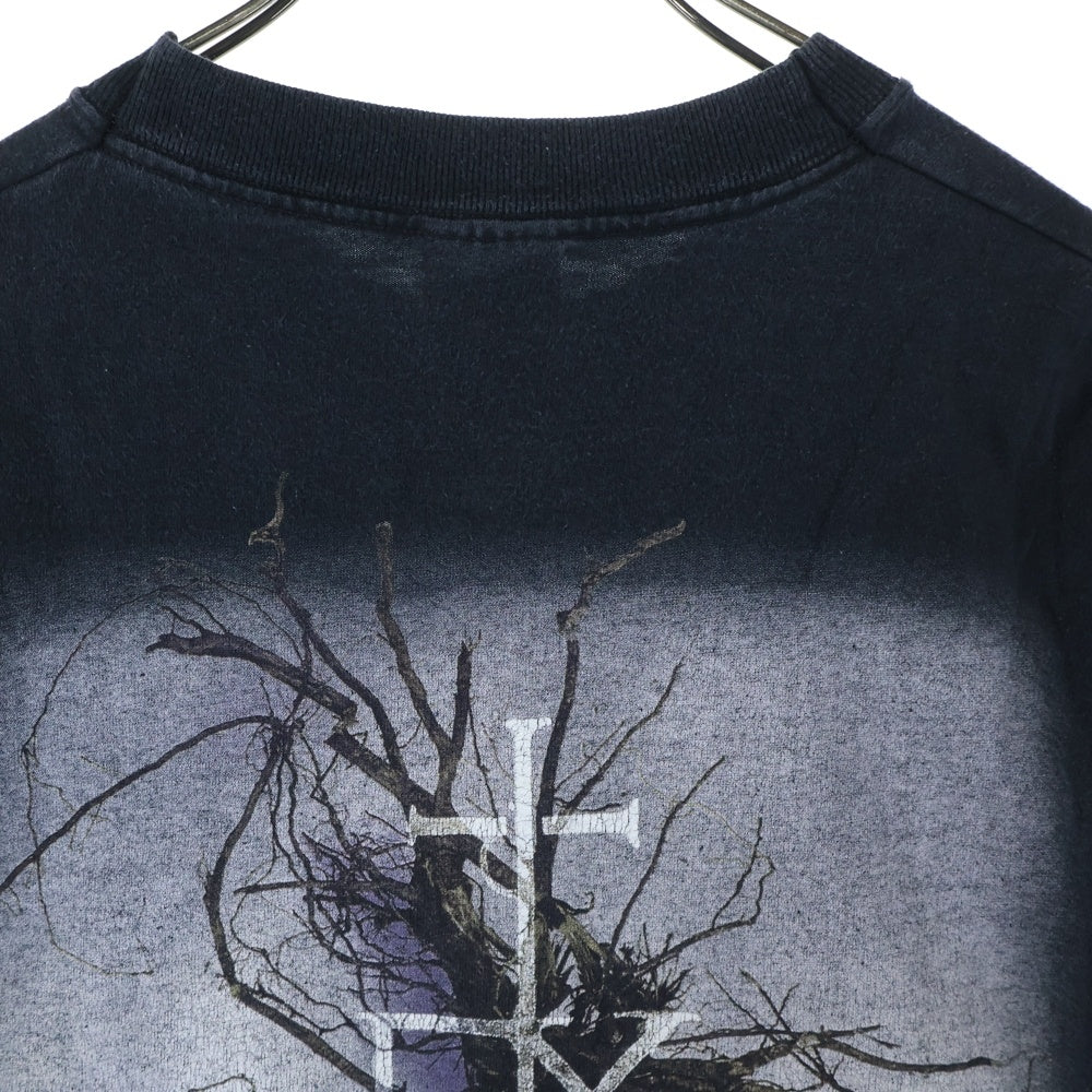 VINTAGE(ヴィンテージ) 00s In Extremo イン エクストレモ 両面プリント クルーネック 半袖Tシャツ ブラック